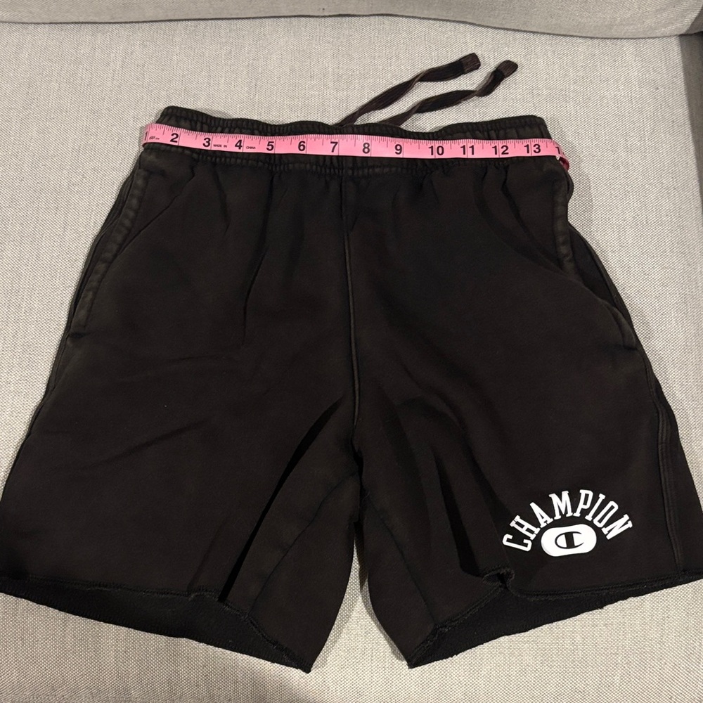 Champion Black Athletic Shorts SM (tag removed), 6” inseam